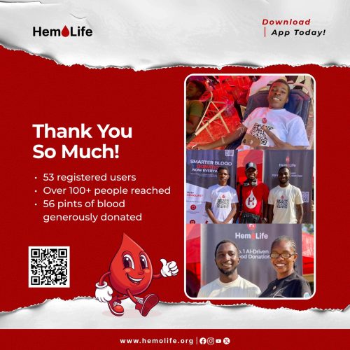 168 Lives Saved: How Hemolife and AIESEC in Jos Turned a Blood Drive into a Movement